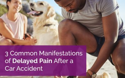 3 Common Manifestations of Delayed Pain After a Car Accident